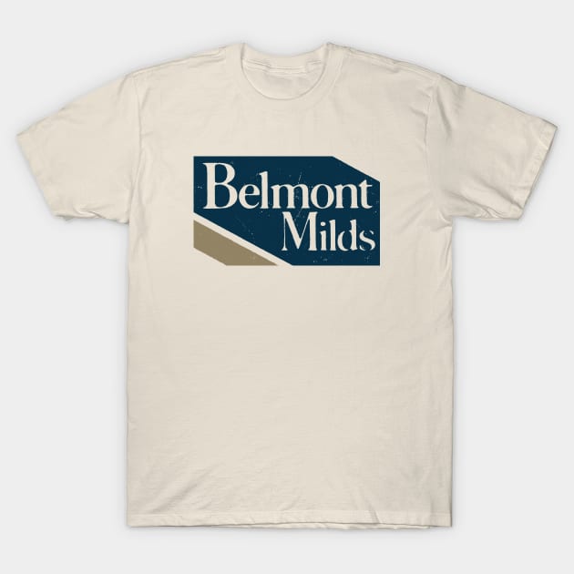 Belmont Milds Cigarette T-Shirt by BolaMainan